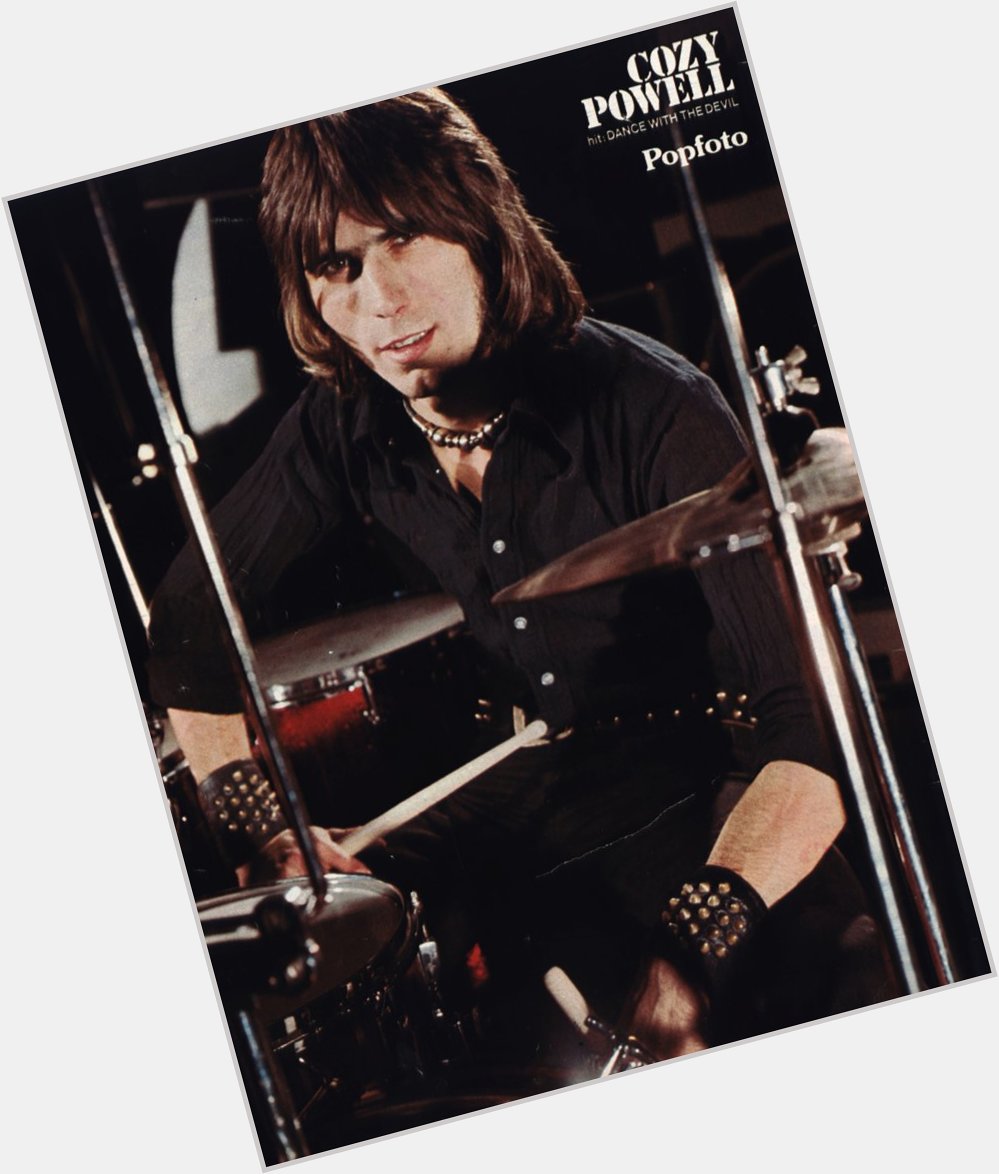Cozy Powell would have turned 70 today. Happy Birthday   