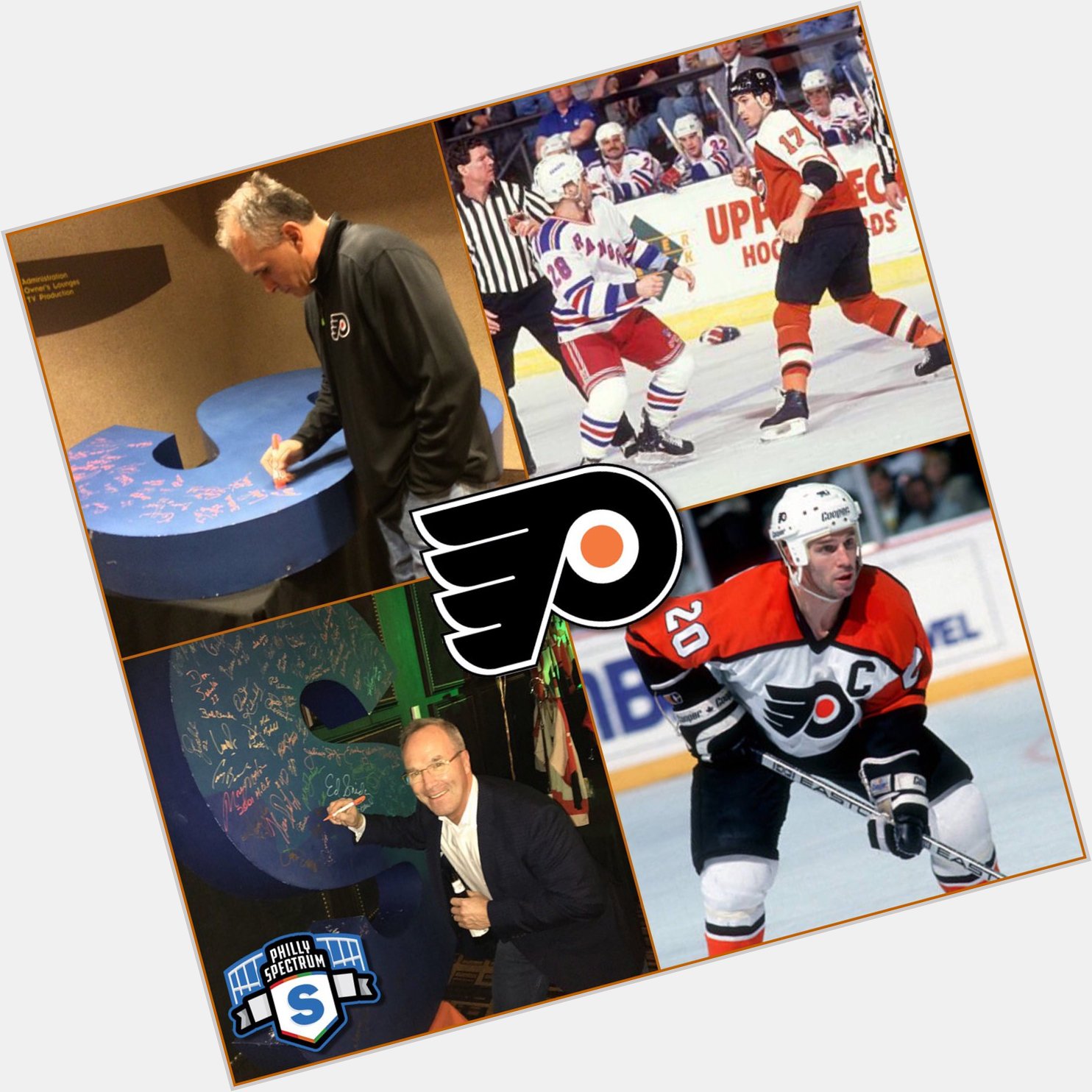 Happy Birthday to former Flyers tough guy Craig Berube and Captain Dave Poulin! 