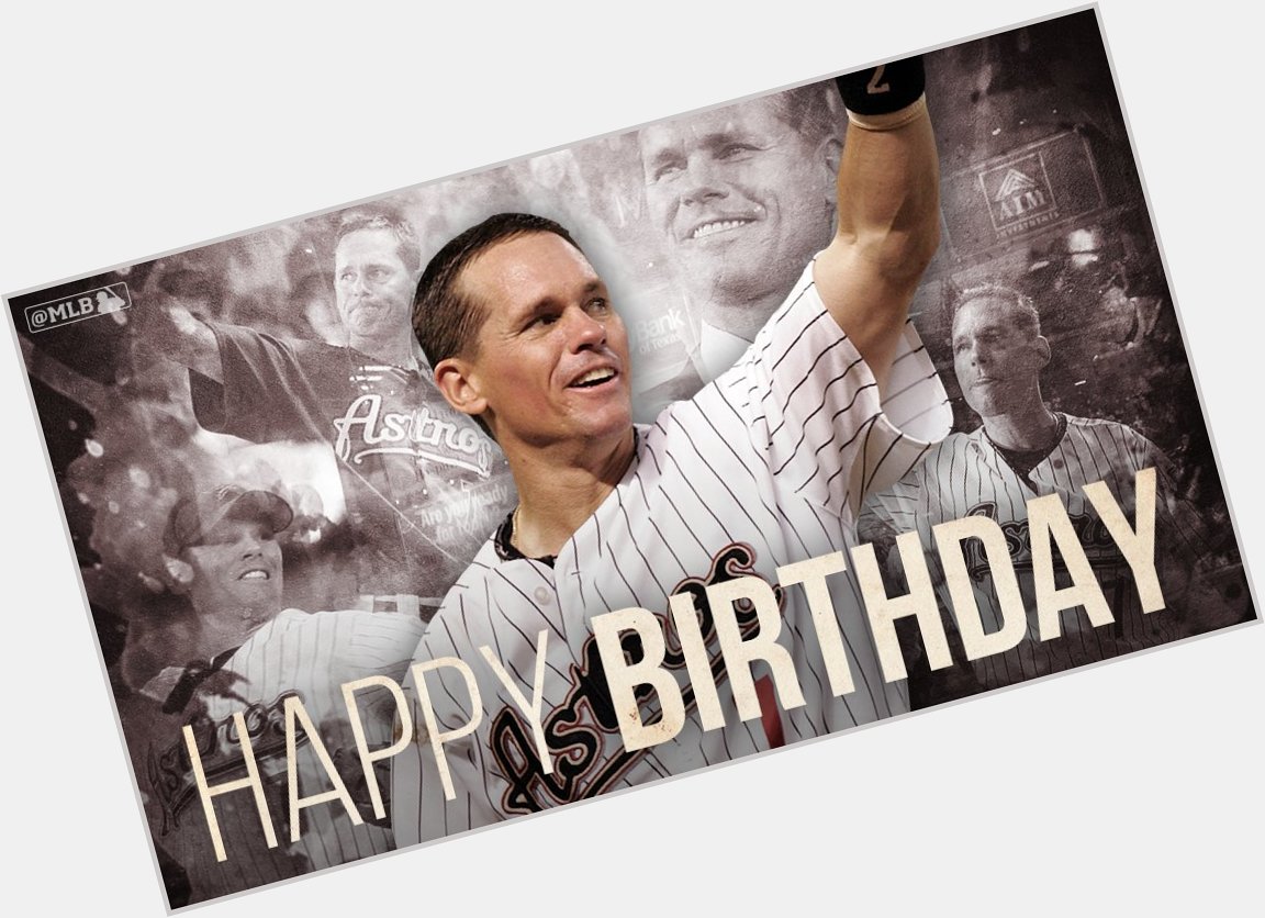 Happy birthday to 7-time All-Star and member of the Craig Biggio. 