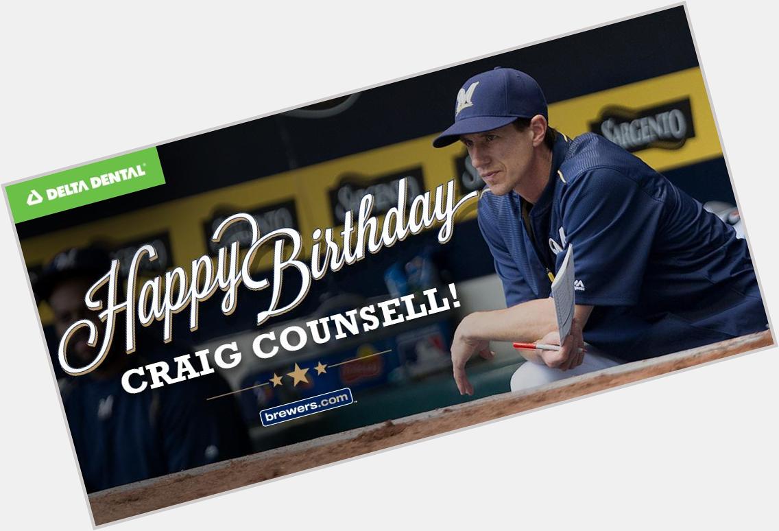 Remessage to wish Manager Craig Counsell a happy birthday! 