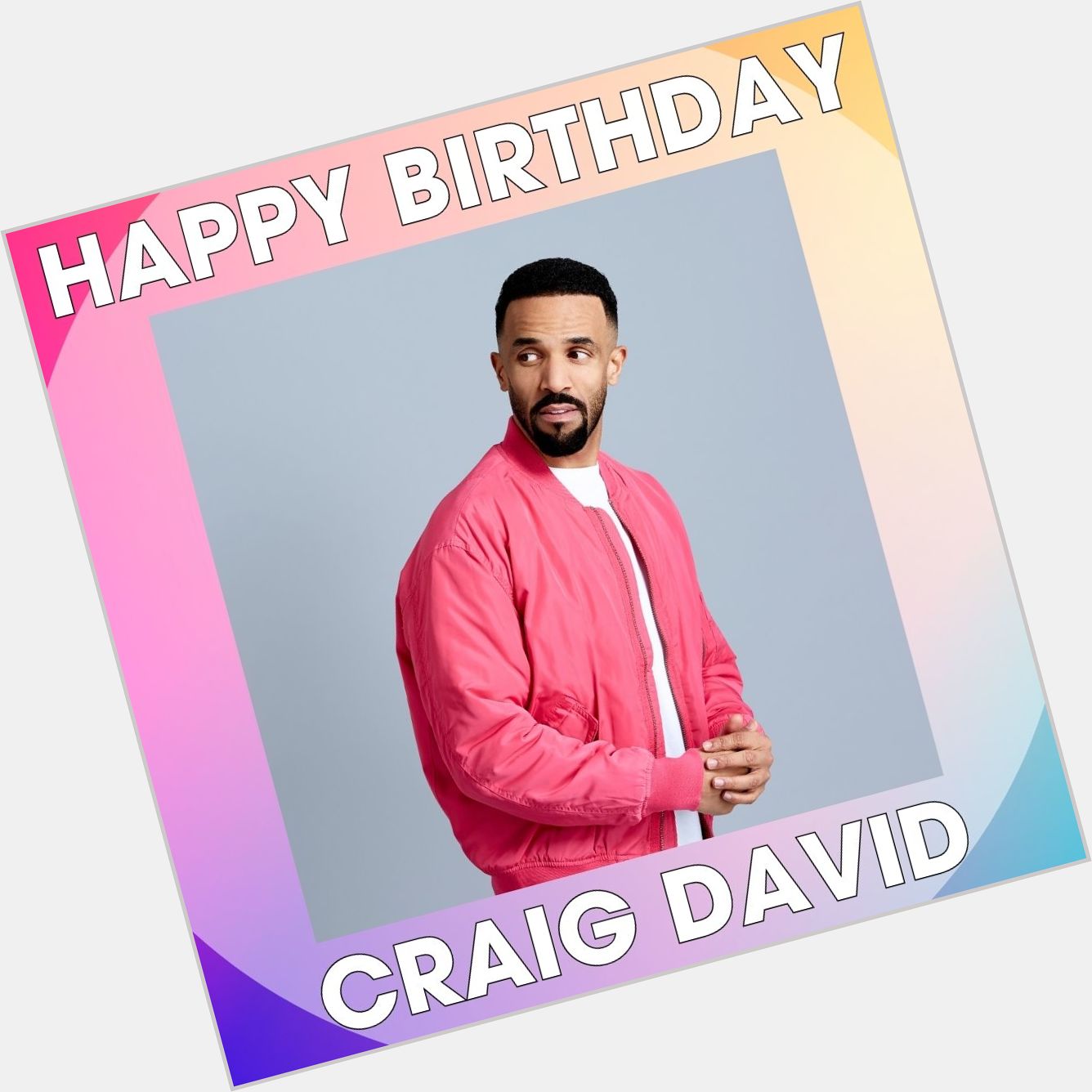 Happy 42nd Birthday to Craig David!! 