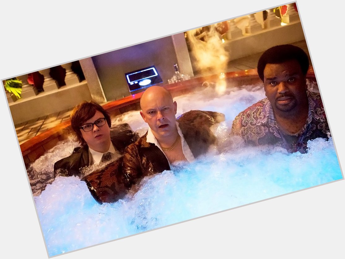 \"Must be some kind of Hot Tub Time Machine.\" Happy Birthday Craig Robinson! You rock! 