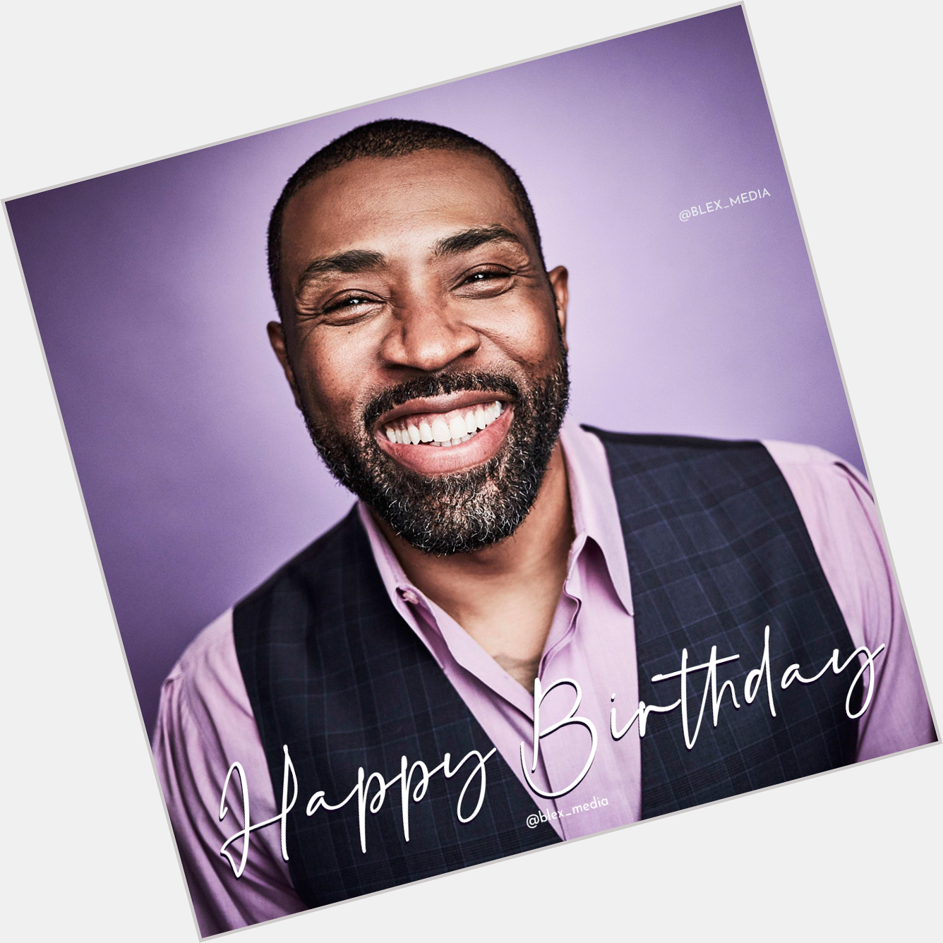 From to now on it has always been Cress Williams\ smile that got me. Happy Birthday! 