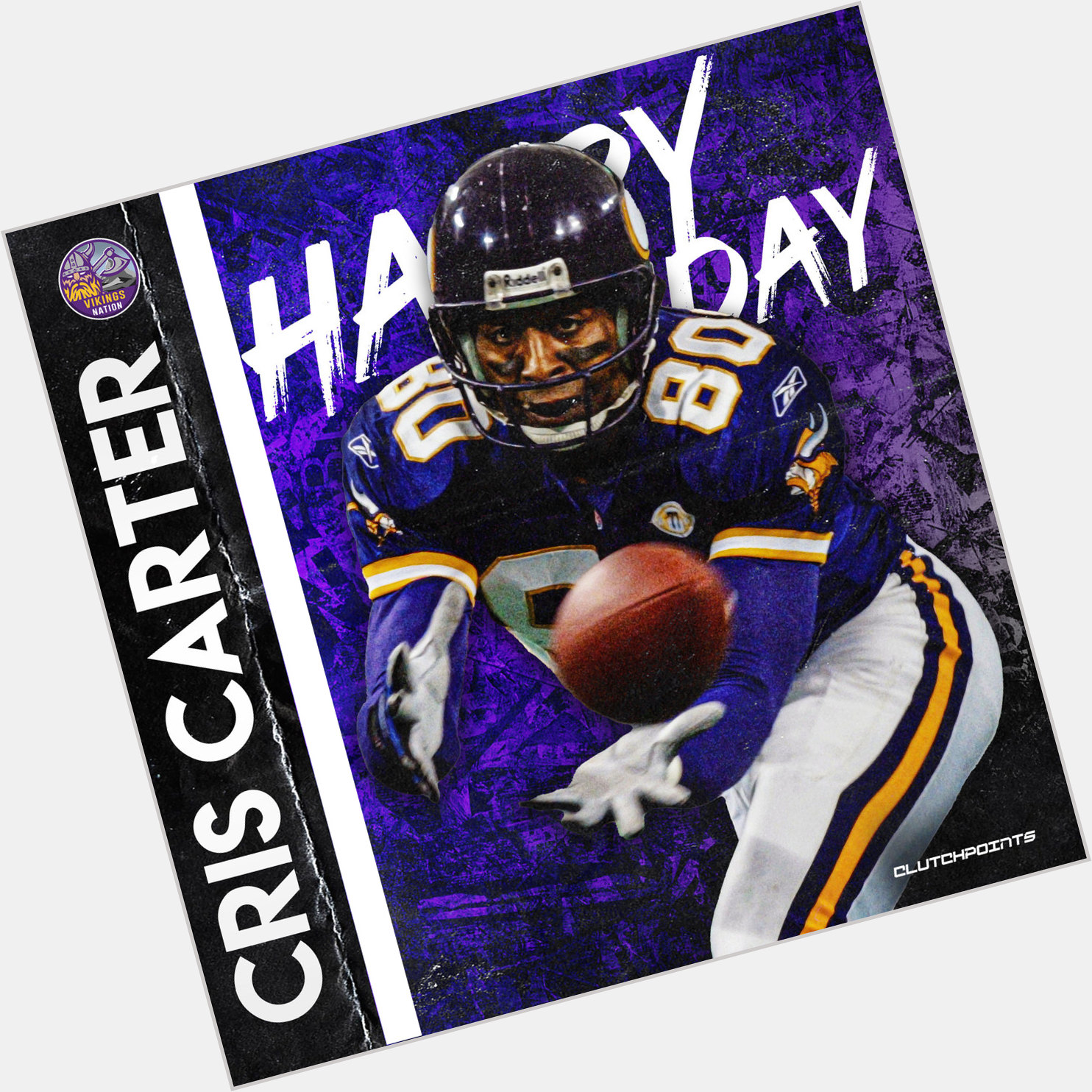 Join Vikings Nation in greeting Hall of Famer and 8x Pro Bowler, Cris Carter, a happy 56th birthday!  