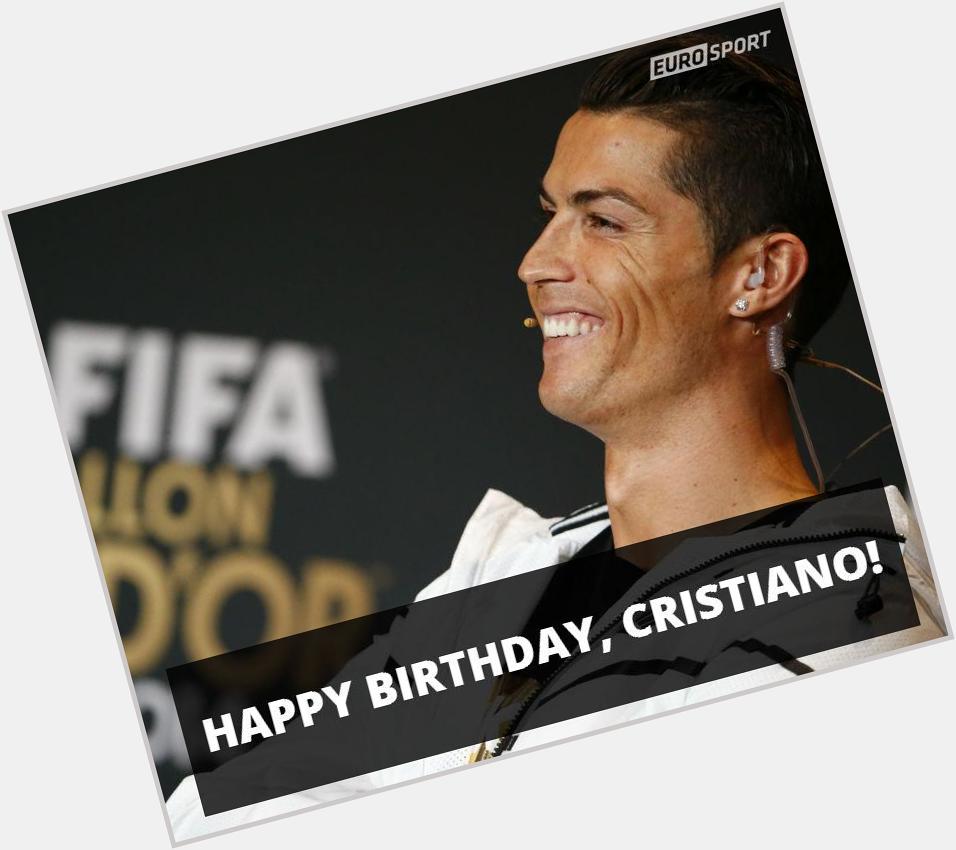 Happy birthday to Cristiano Ronaldo ( The world\s best player turns 30 today. 