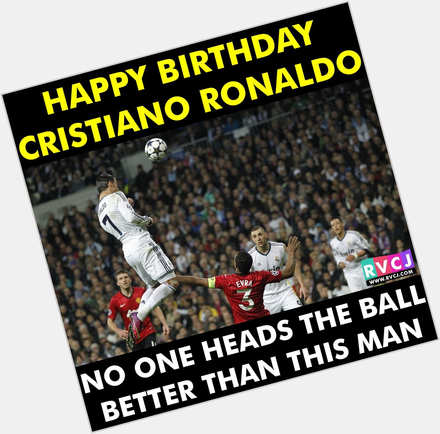 Happy Birthday Cristiano ronaldo 