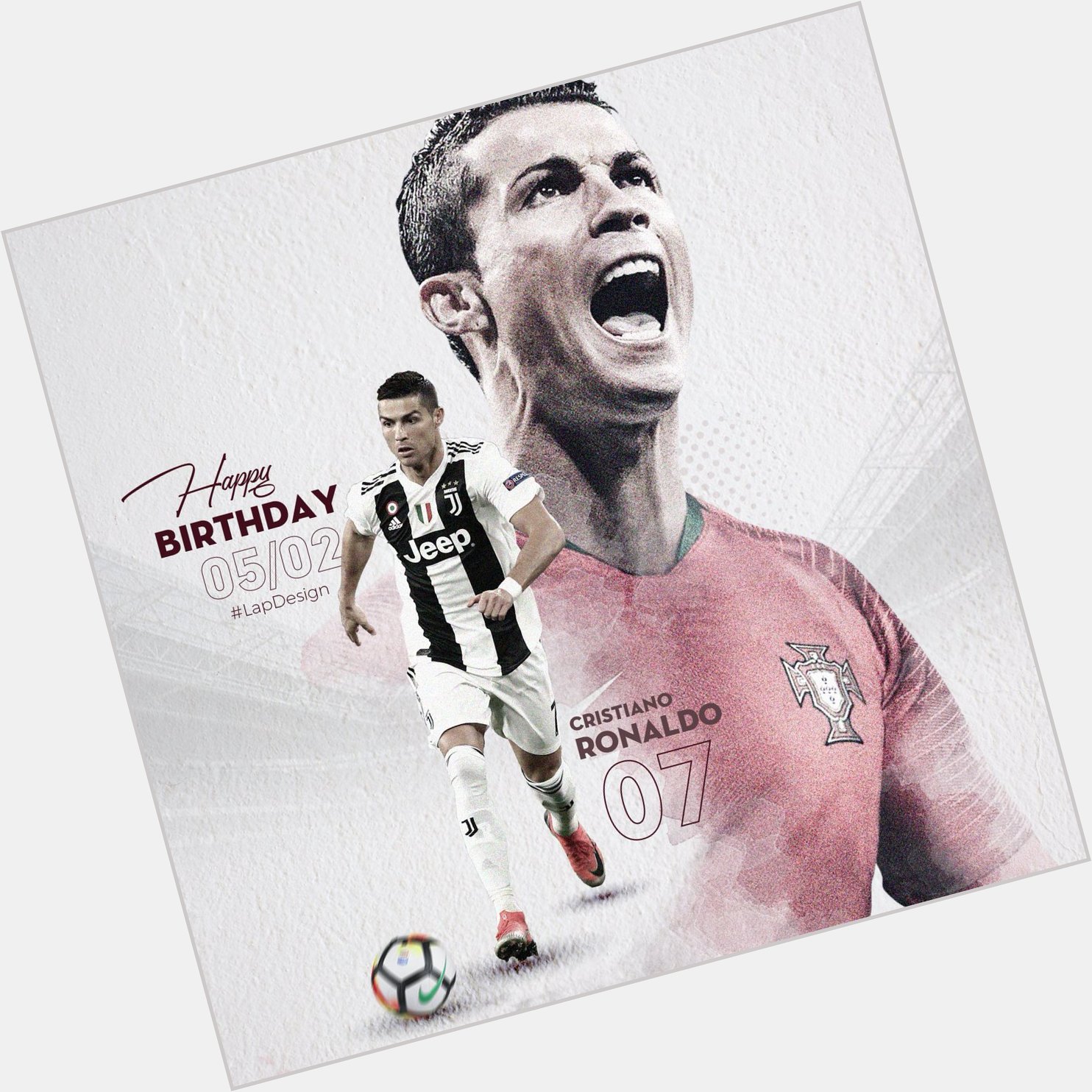 HAPPY BIRTHDAY CRISTIANO RONALDO
NO ONE WILL BE MORE GREAT AS YOU.... 