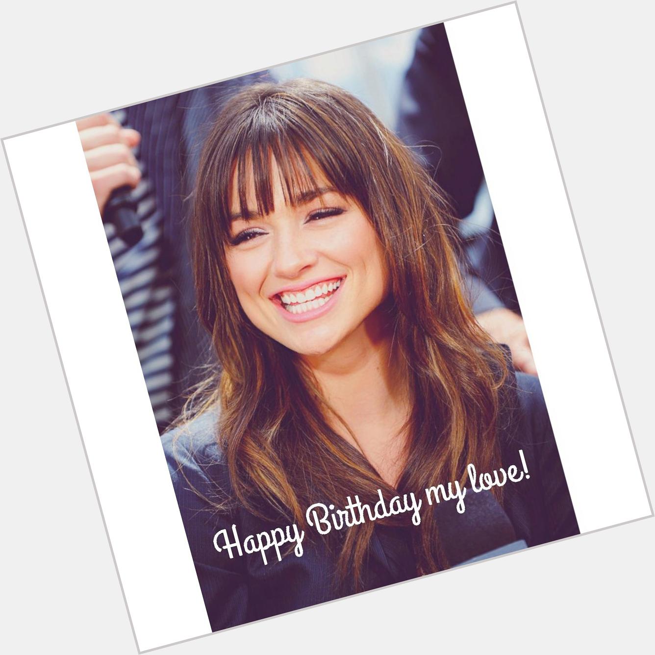 Happy Birthday Crystal Reed, I love you so much!... 