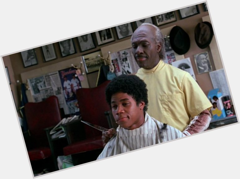 Happy birthday Cuba Gooding Jr, seen here in his breakthrough role as boy getting haircut in Coming To America. 
