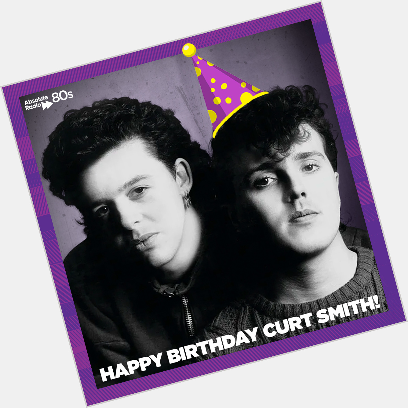 Wishing Curt Smith, co-founder of Tears for Fears a very happy birthday 