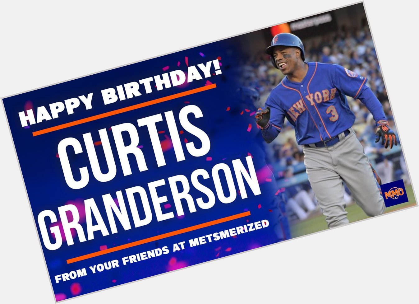 Happy Birthday to a great Met on and off the field, Curtis Granderson! 