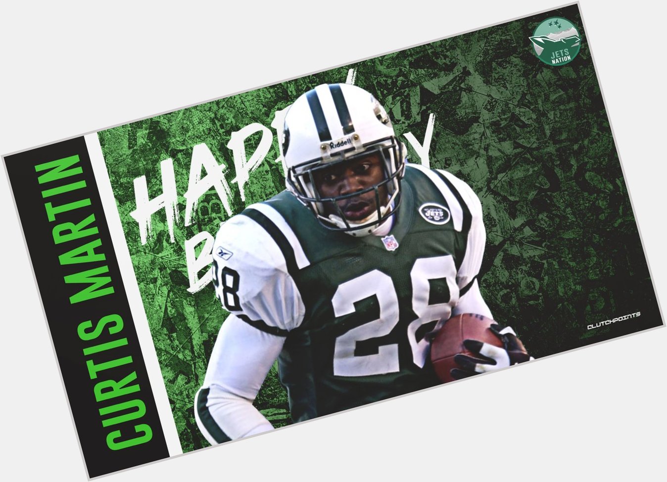 Join Jets Nation in greeting Curtis Martin a happy 48th birthday! 
