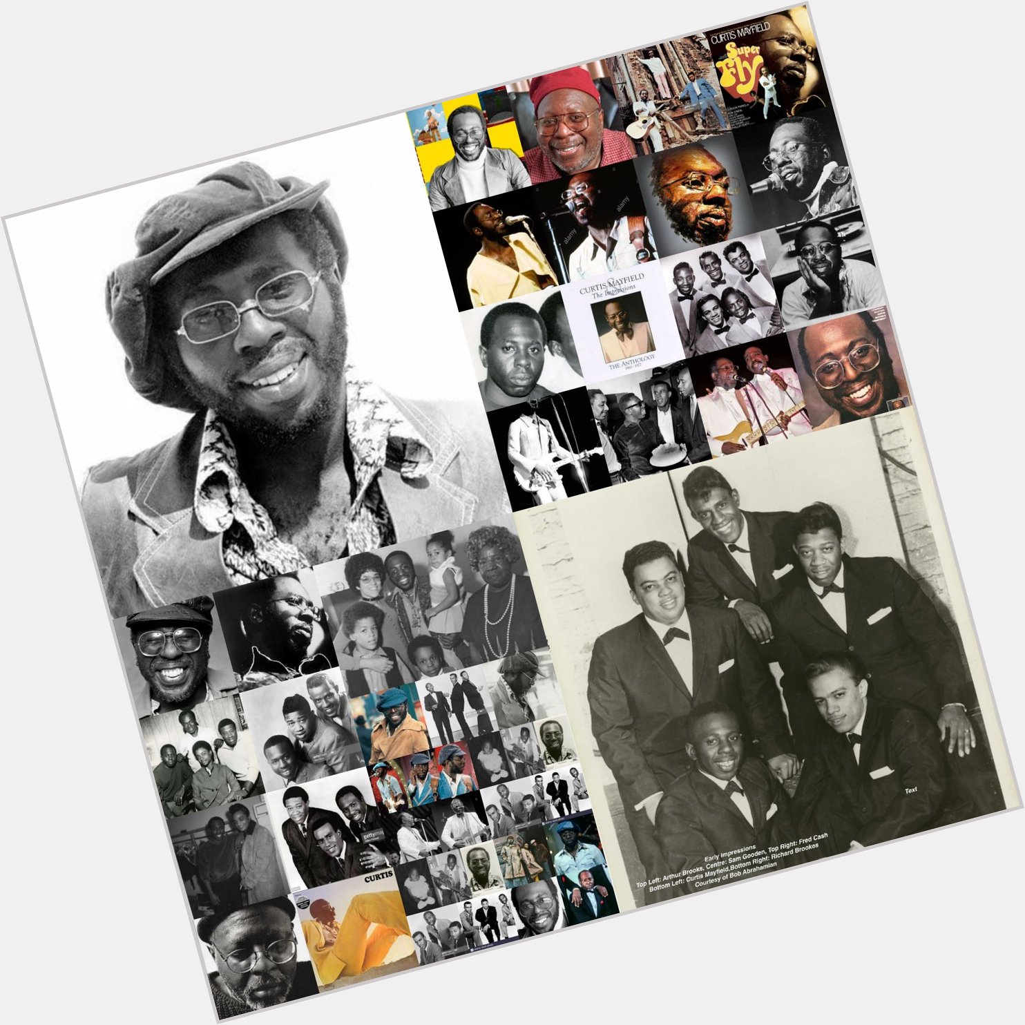 HAPPY 79TH BIRTHDAY TO THE SOUL PREACHER OF CHICAGO: THE LATE GREAT CURTIS MAYFIELD. 