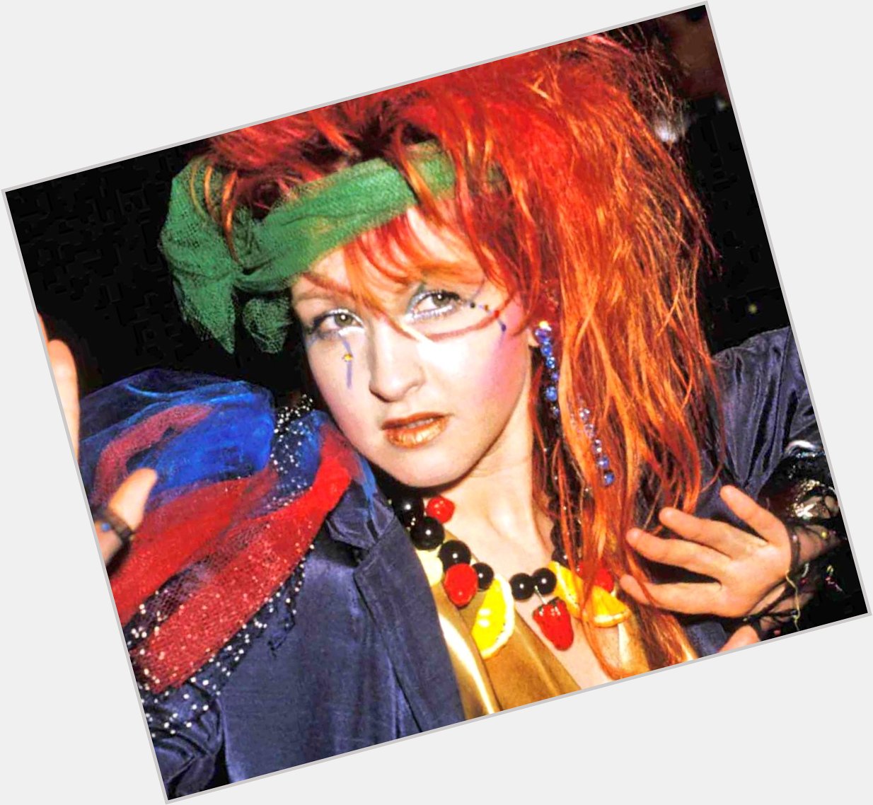 Happy Birthday to American singer songwriter Cyndi Lauper, born on this day in New York City in 1953.    