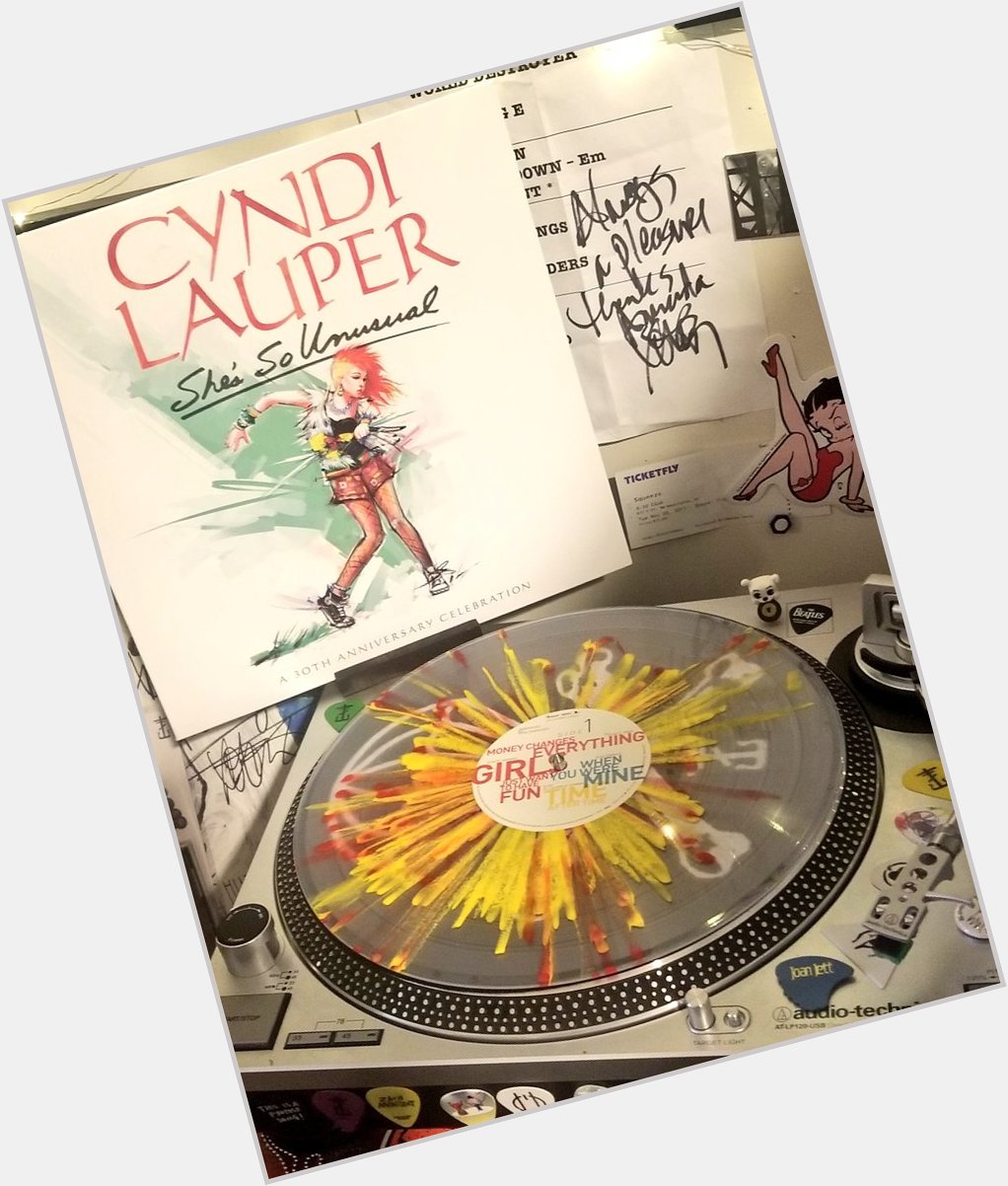 Happy Birthday to the iconic Cyndi Lauper!    