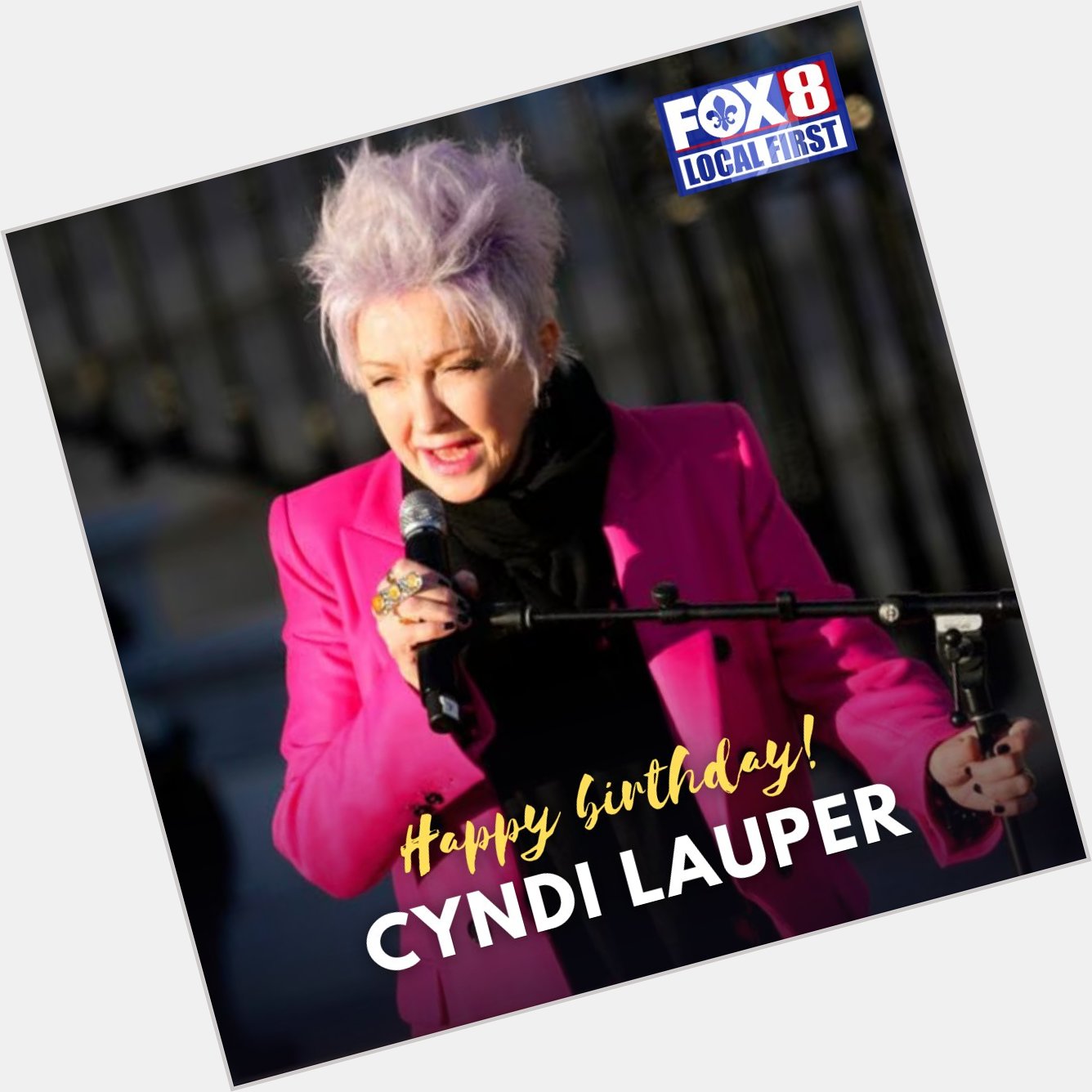 Happy 70th birthday to 16-time Grammy nominee Cyndi Lauper! 