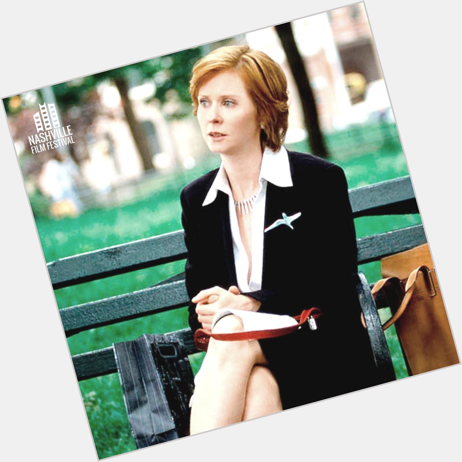 Happy birthday to actress and activist Cynthia Nixon!   : SEX AND THE CITY (2008) 