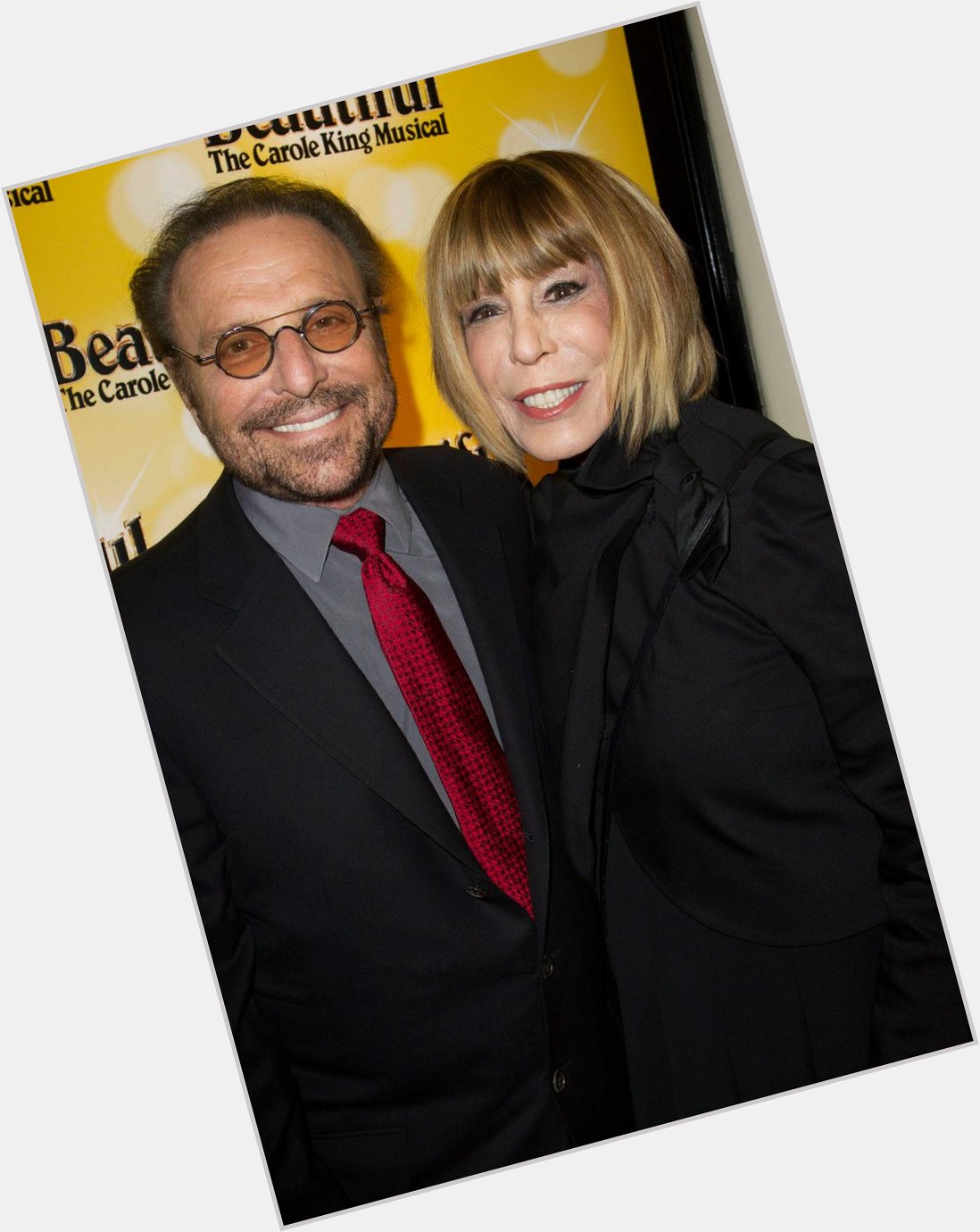 Happy Birthday to the inspirational Cynthia Weil! Pictured here with Barry Mann on our opening night! 