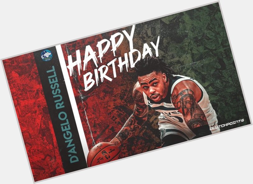 Join Timberwolves Nation in wishing 1x All-Star, D Angelo Russell, a happy 24th birthday!   