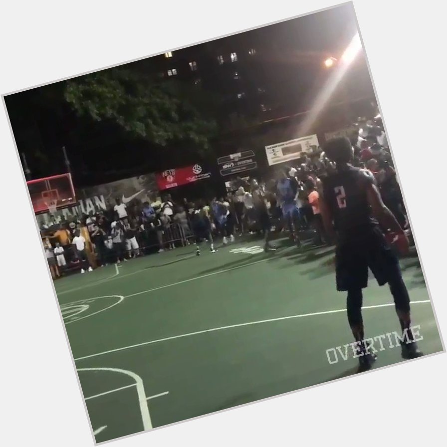 When D Angelo Russell CALLED GAME at Dyckman HAPPY BIRTHDAY D LO   