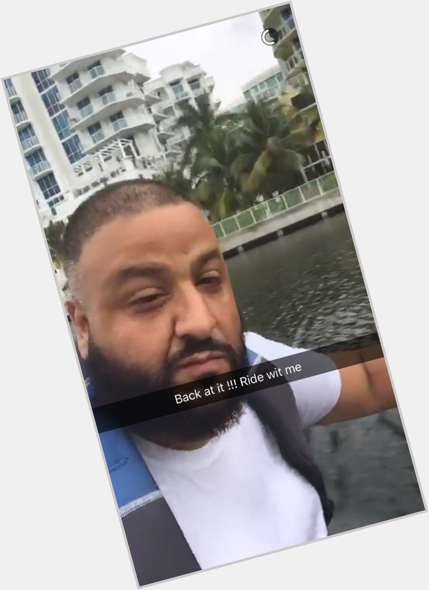 Happy birthday i dont have a pic of us but heres DJ Khaled on jet ski 