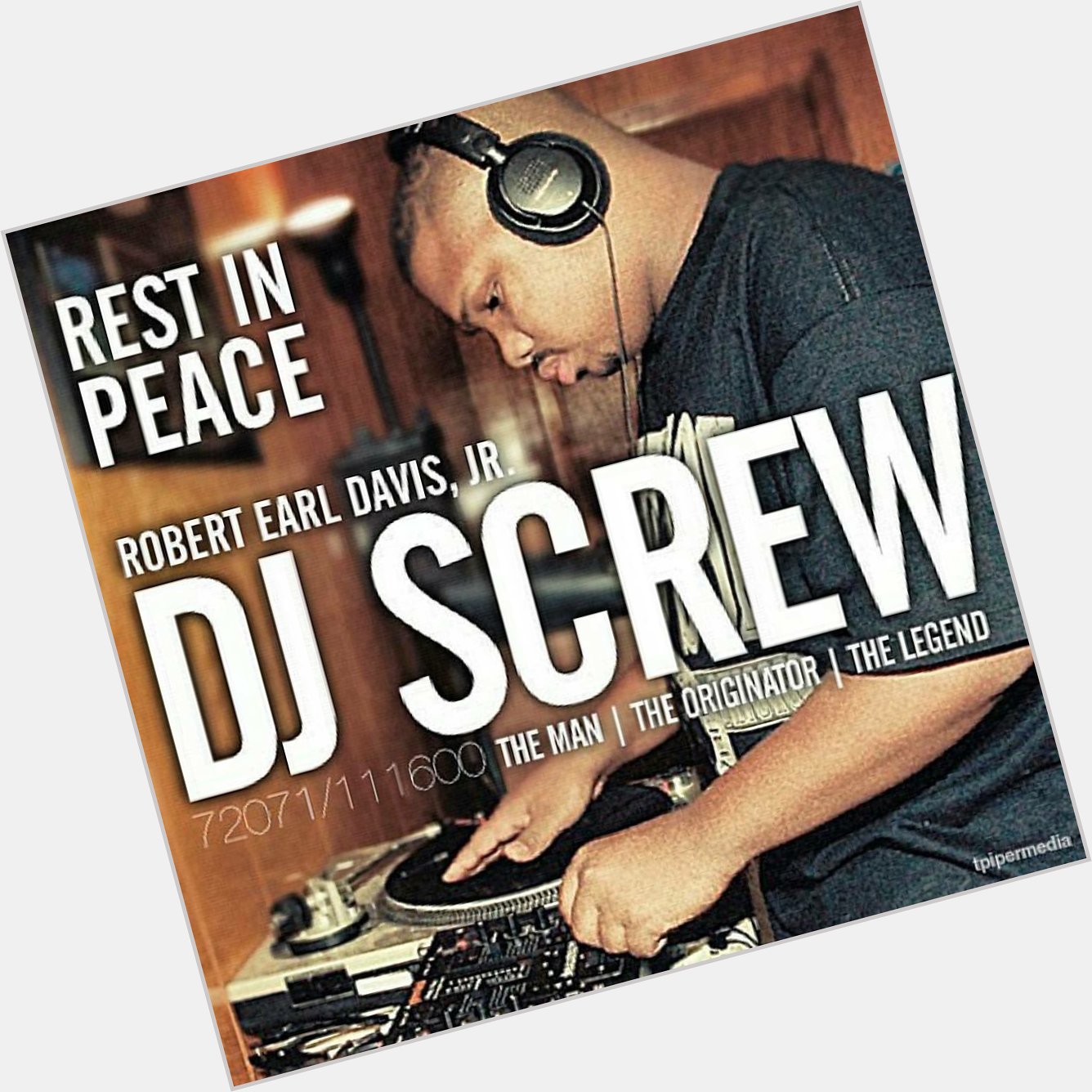 Happy Birthday DJ Screw. 