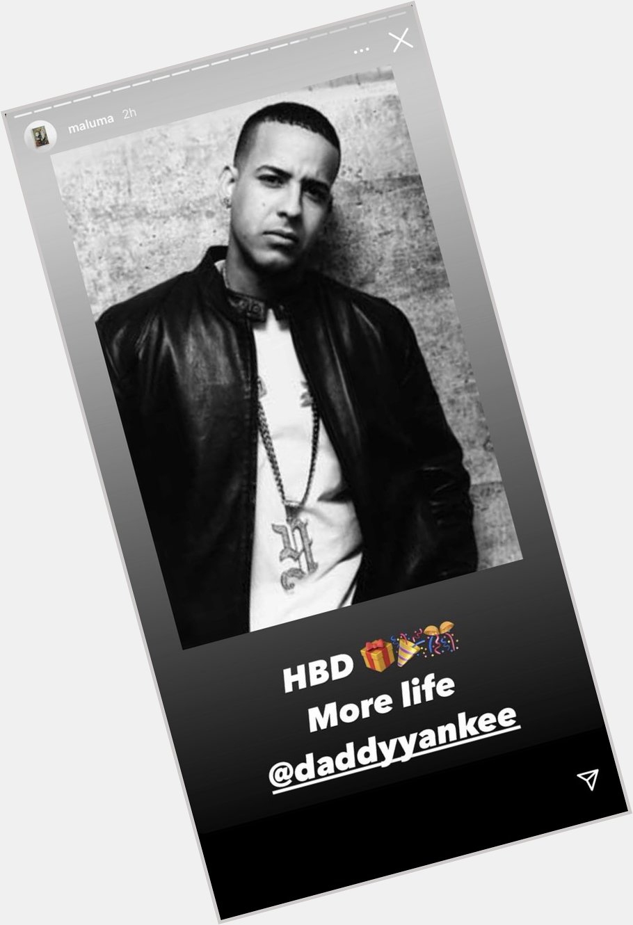 Not Maluma wishing happy birthday to Daddy Yankee but not Shakira 