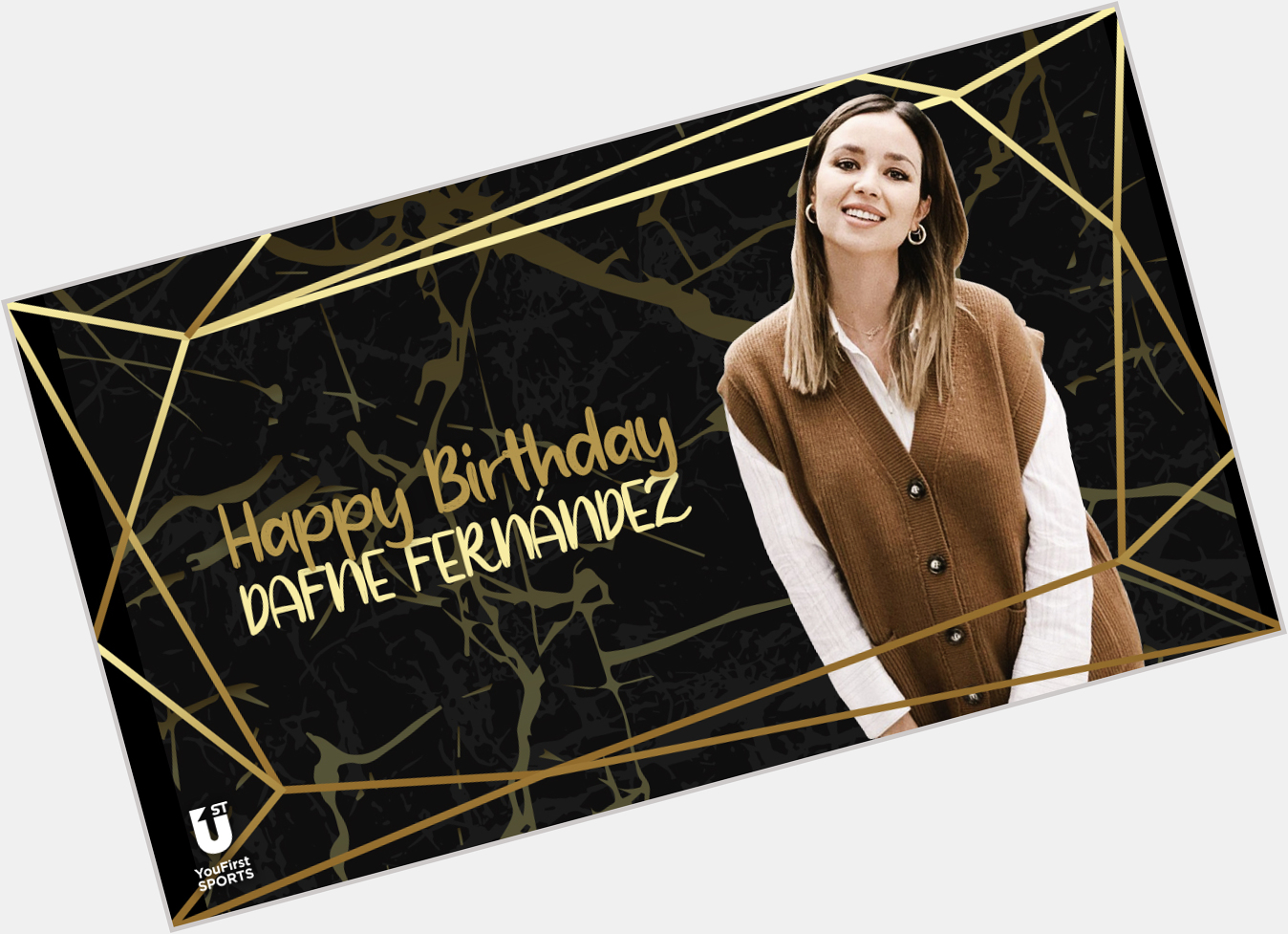    Today, we are wishing a very happy birthday to Dafne Fernández! (   