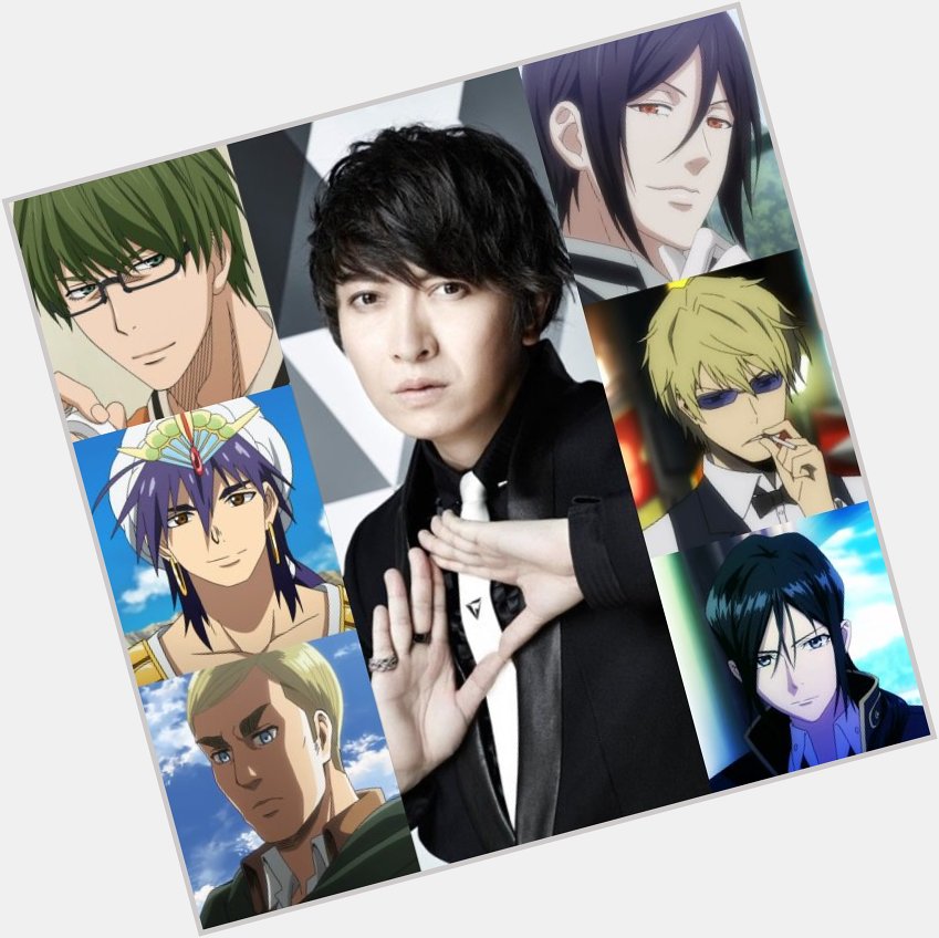 Happy Birthday to the super talented voice actor, Daisuke Ono!!!   