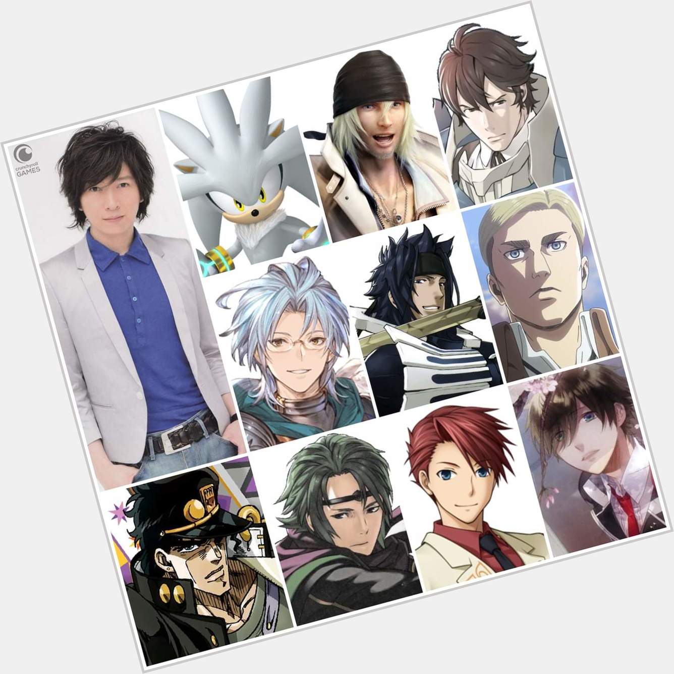 Happy birthday to Japanese voice actor, Daisuke Ono!   