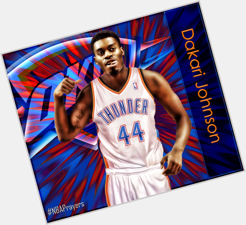 Pray for Dakari Johnson ( have a happy birthday & a blessed rookie year  