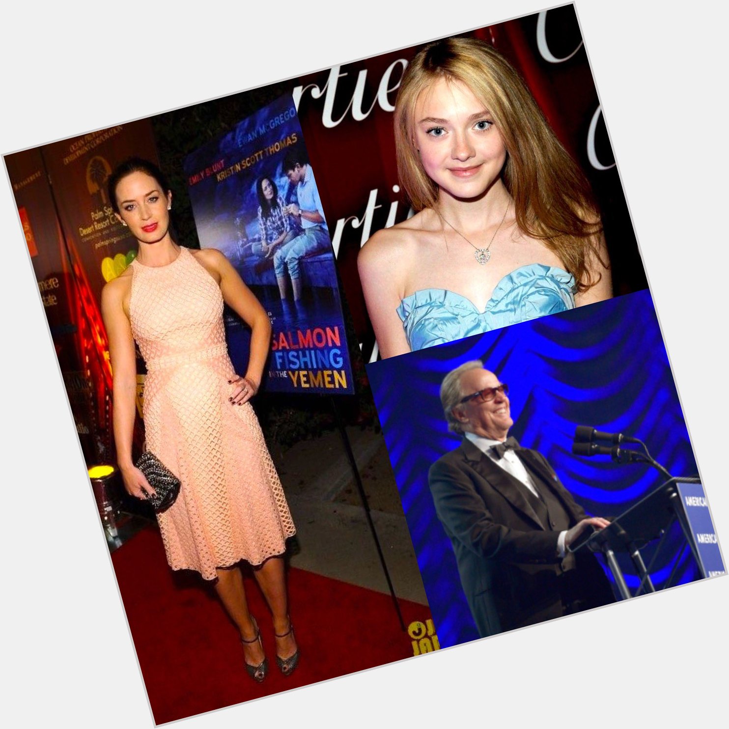 Happy Birthday to our past attendees Emily Blunt, Dakota Fanning, and Peter Fonda 