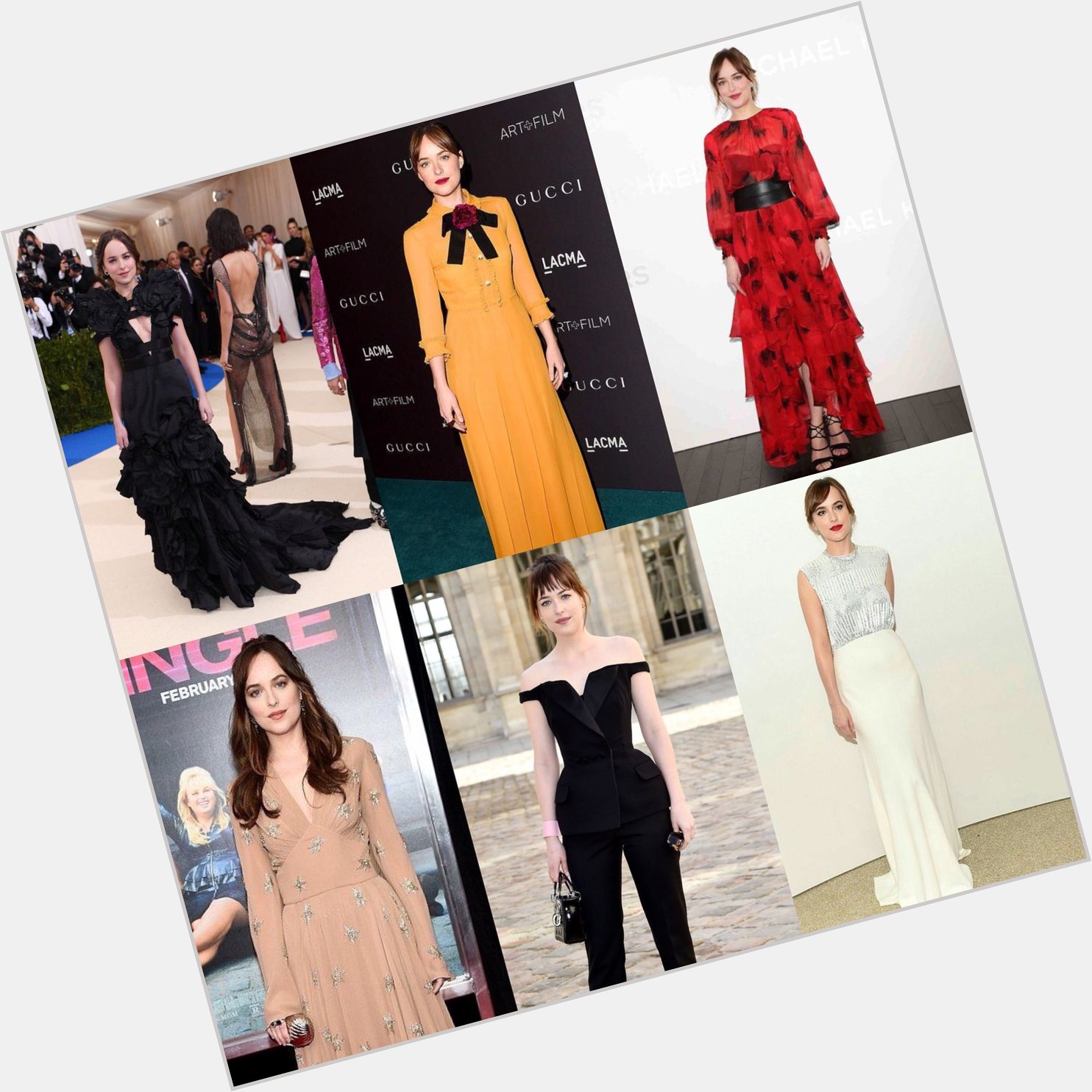 Happy birthday dakota johnson!! here are just some of my fave red carpet looks from my fave libra queen 