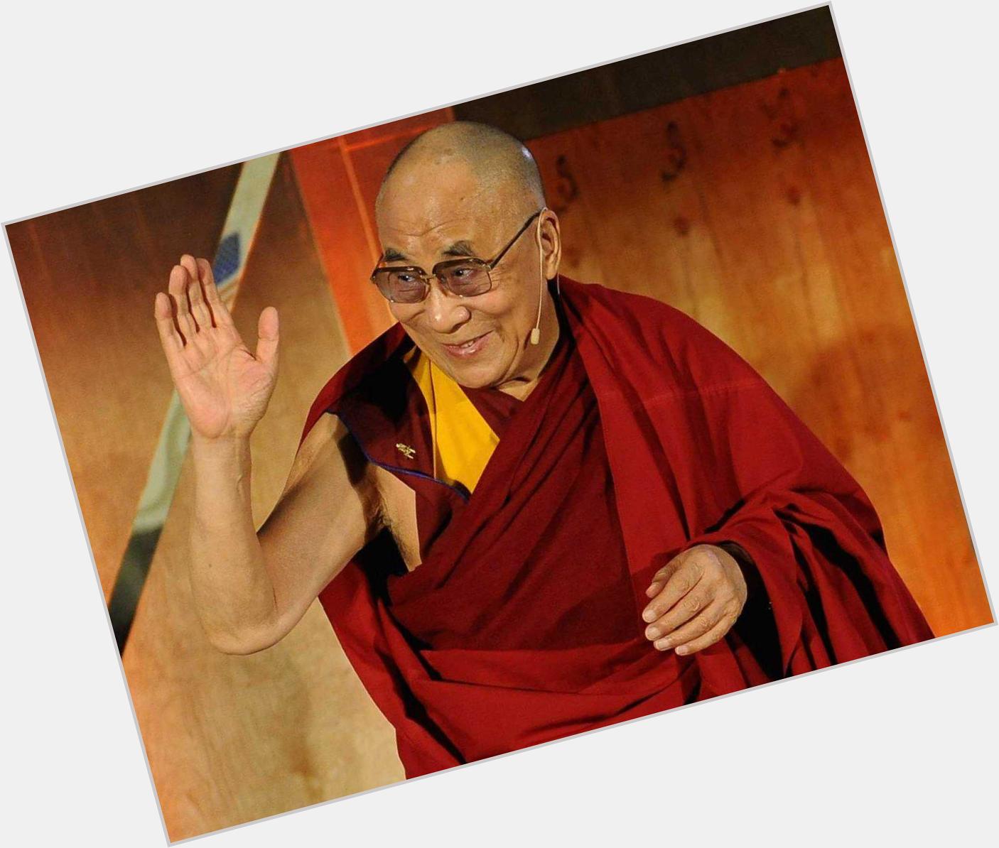 Happy 80th Birthday to His Holiness the Dalai Lama. Be kind whenever possible. It is always possible. 
