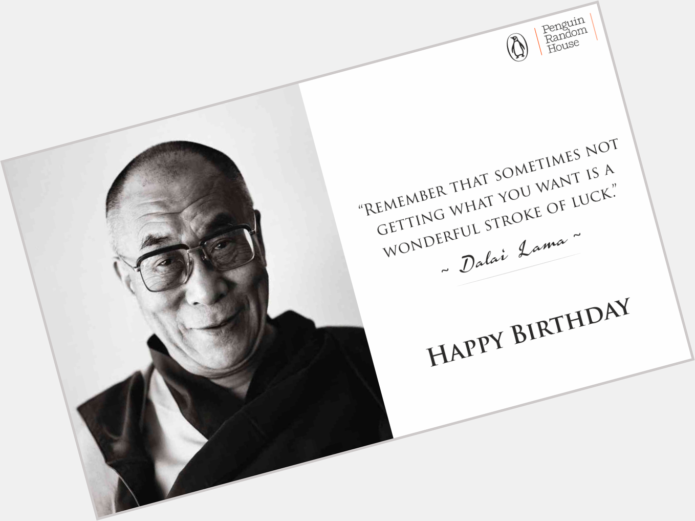 Wishing the Dalai Lama many happy returns of his 80th birthday! 