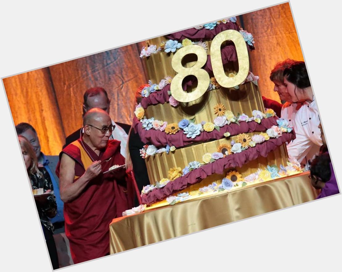 Celebrating the Dalai Lama\s 80th birthday today live at UC Irvine.  Happy Birthday    