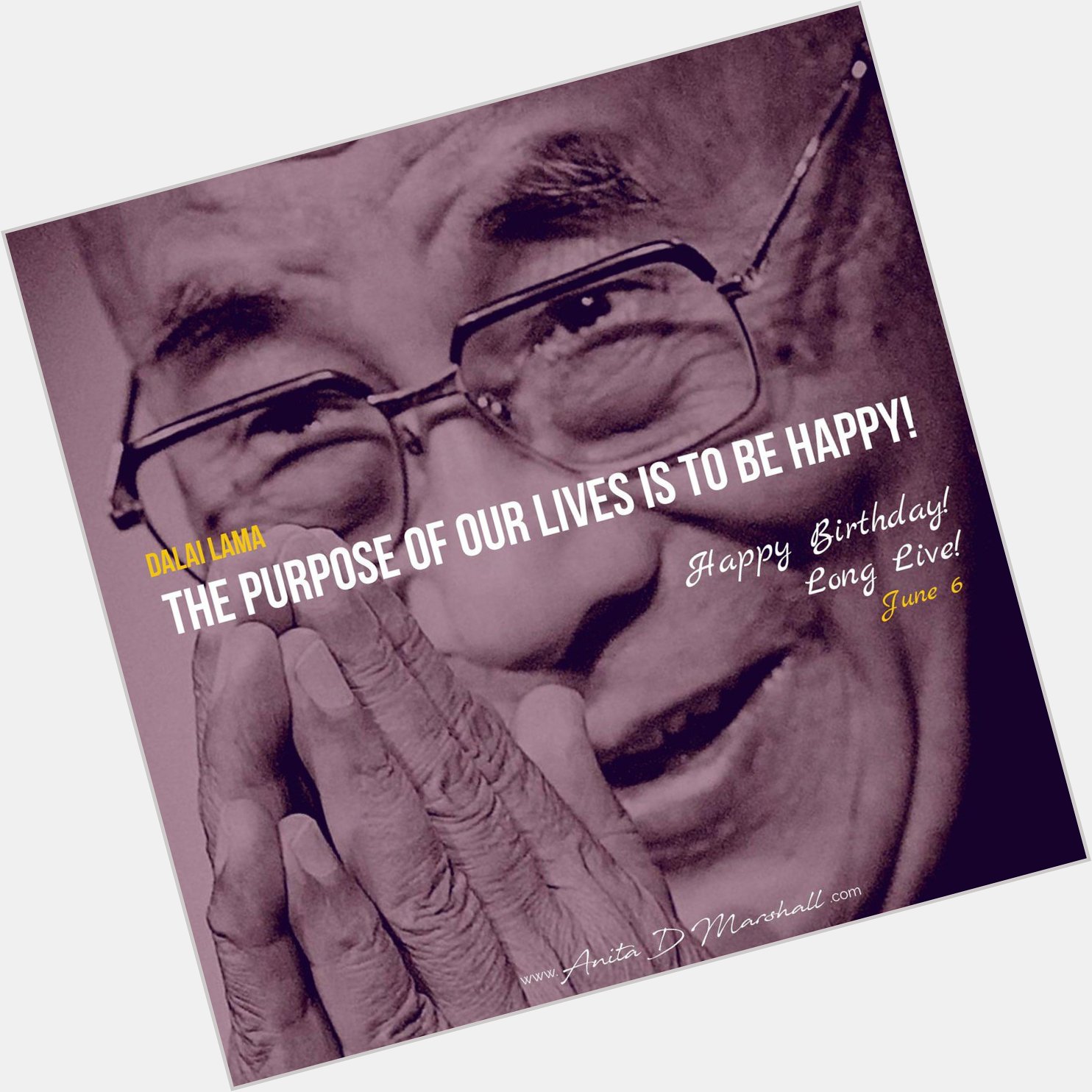 Happy Birthday to the Dalai Lama whose birth has brought sharing of words of wisdom and compassion into the world... 