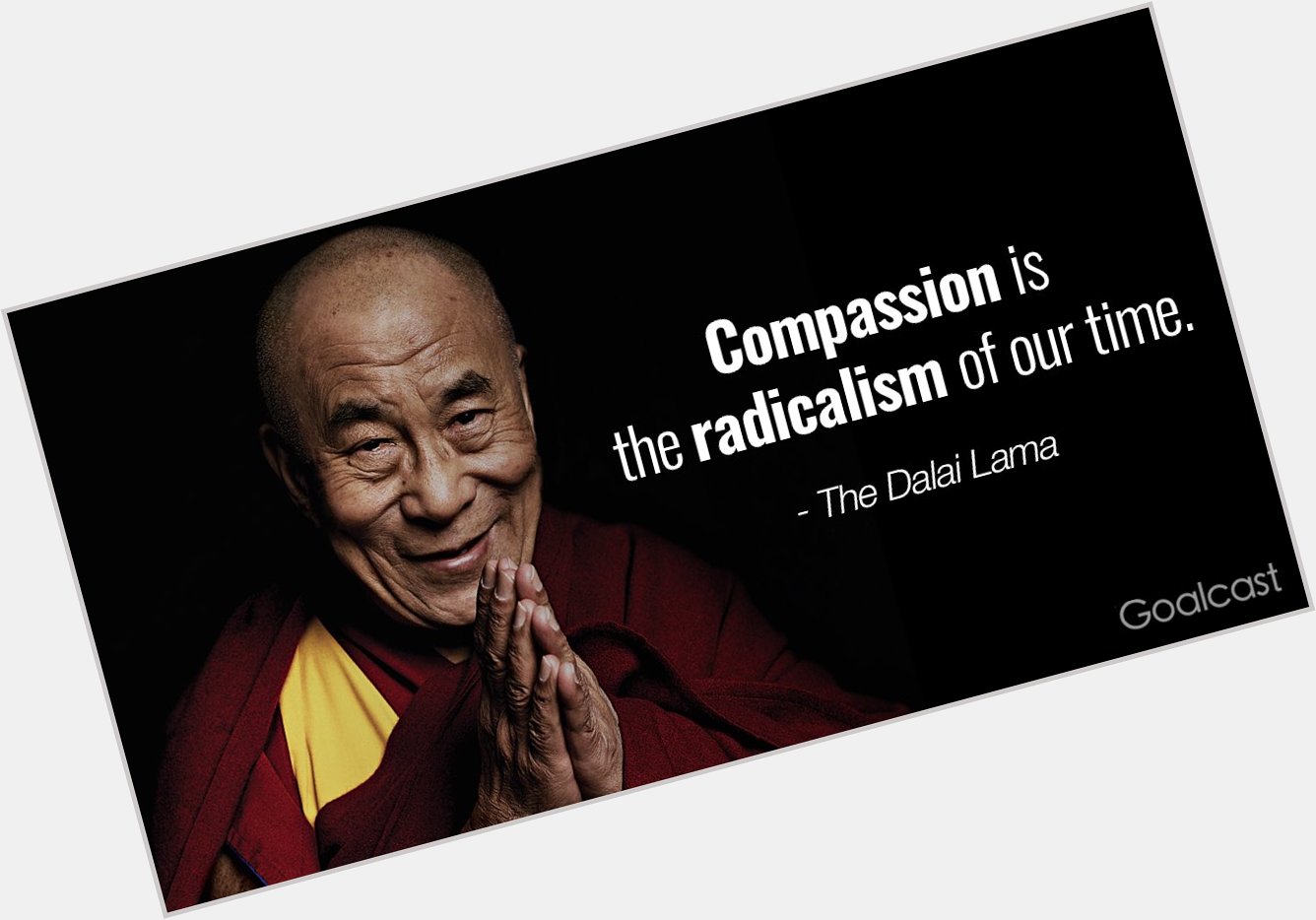 Happy 83 birthday to The Dalai Lama. Namaste 