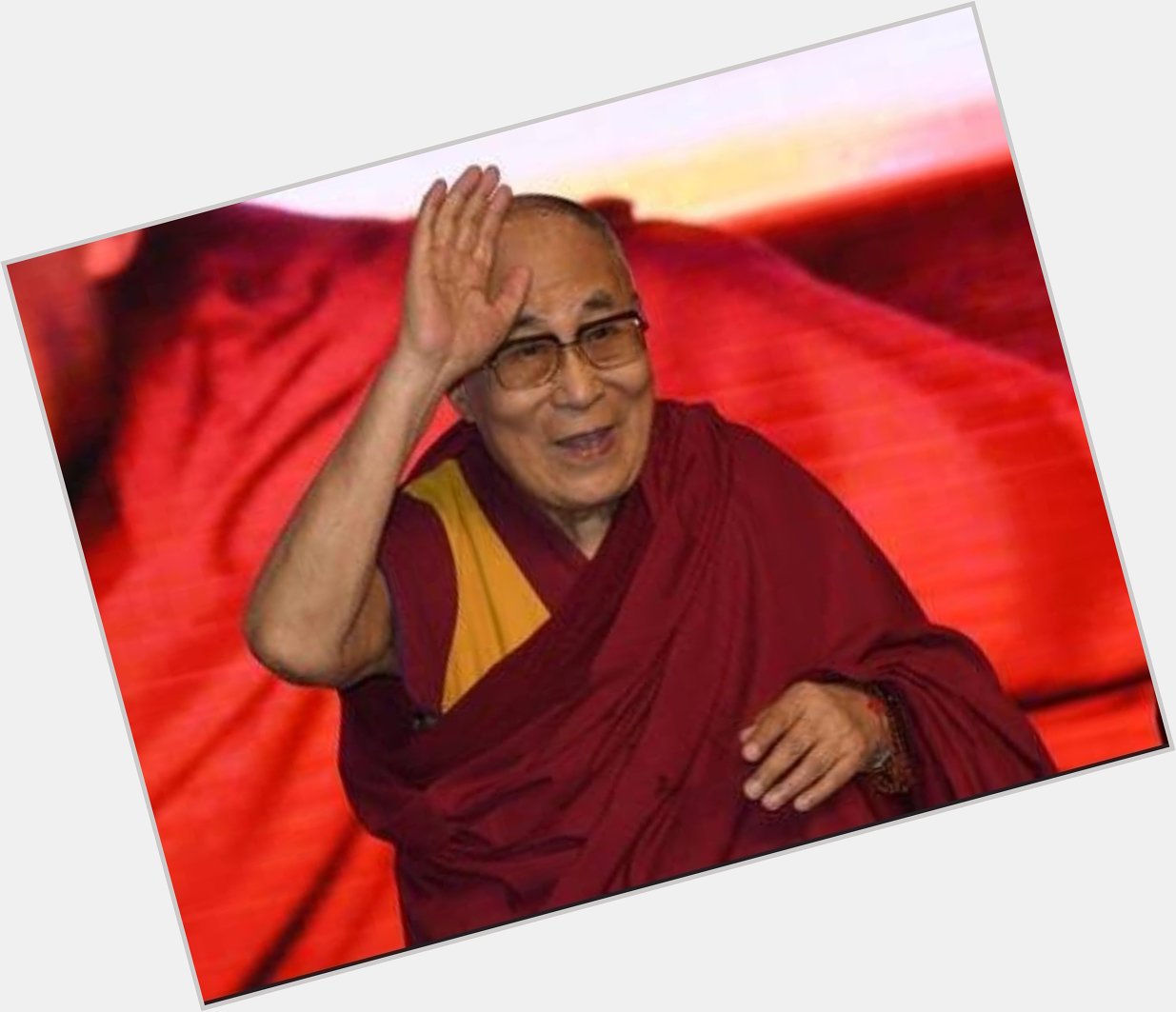 A very good Happy Birthday His Holiness Dalai Lama.  