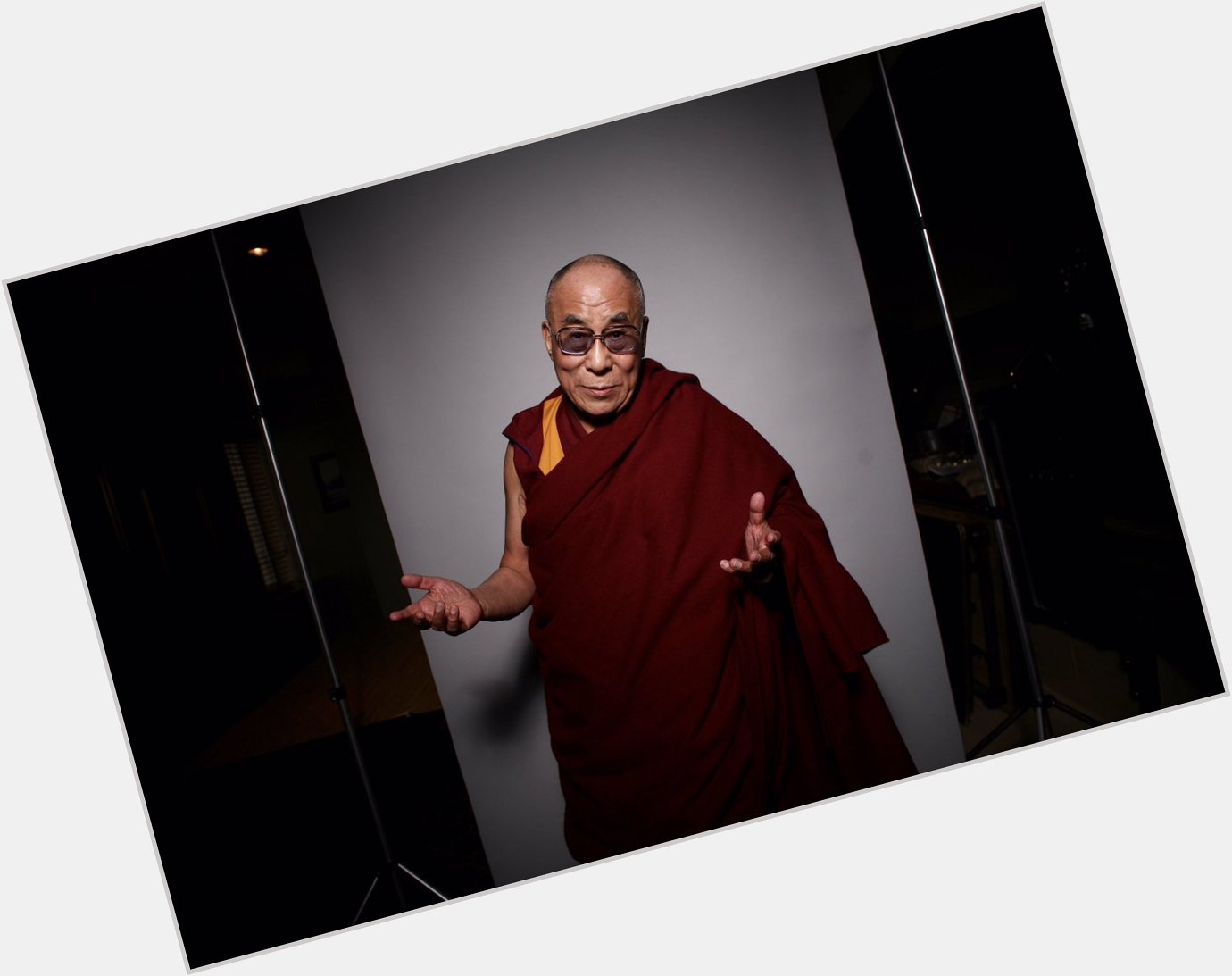 I have had the honour of photographing His Holiness a few times.  Happy 85th Birthday to the Dalai Lama! 
