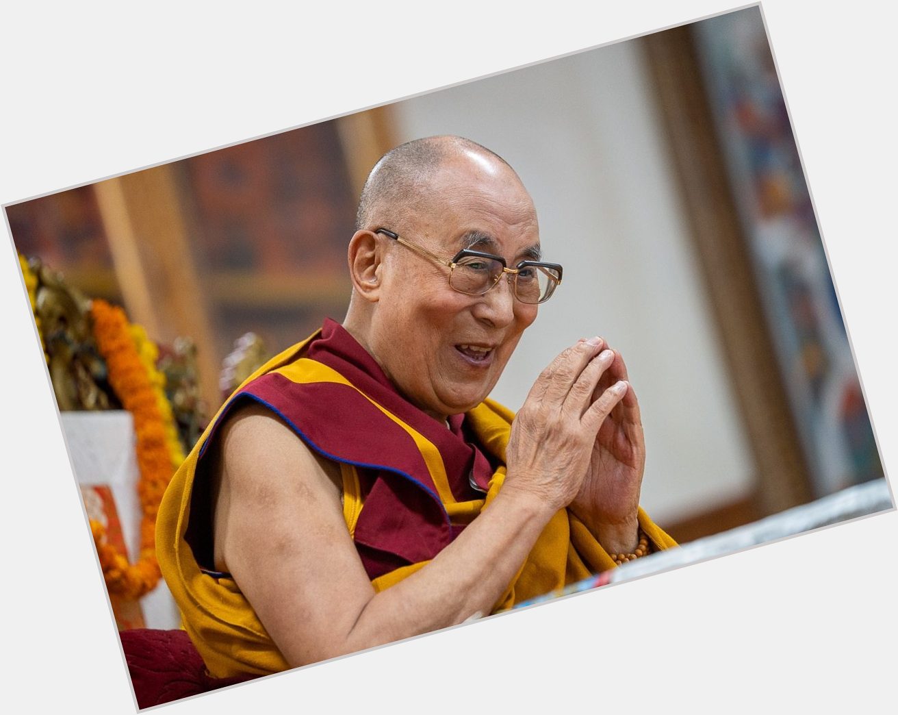 Happy Birthday His Holiness the 14th Dalai Lama of Long Live HHDL. 