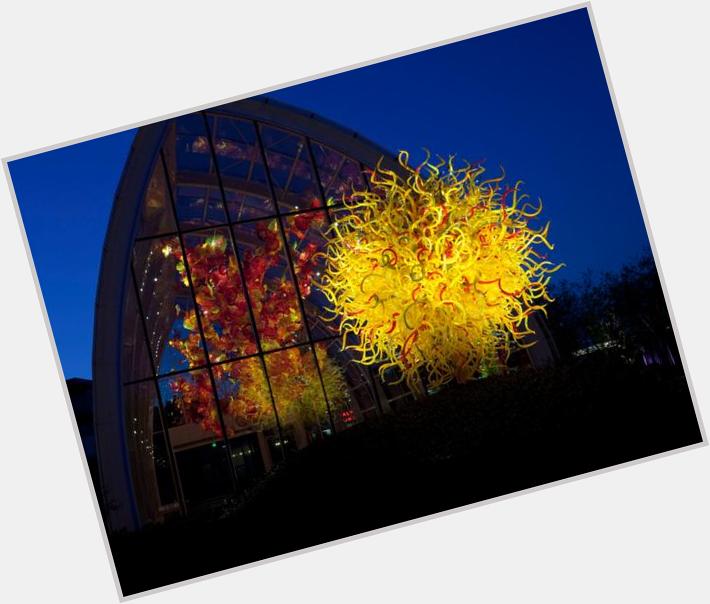 Happy Birthday to glass artist Dale Chihuly! This is the exhibition hall of Chihuly Garden & Glass in Seattle 