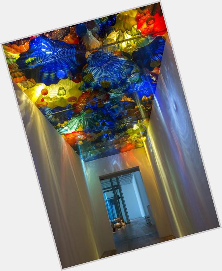 \"Happy birthday to glass artist Dale Chihuly, born on this day in 1941!\" 