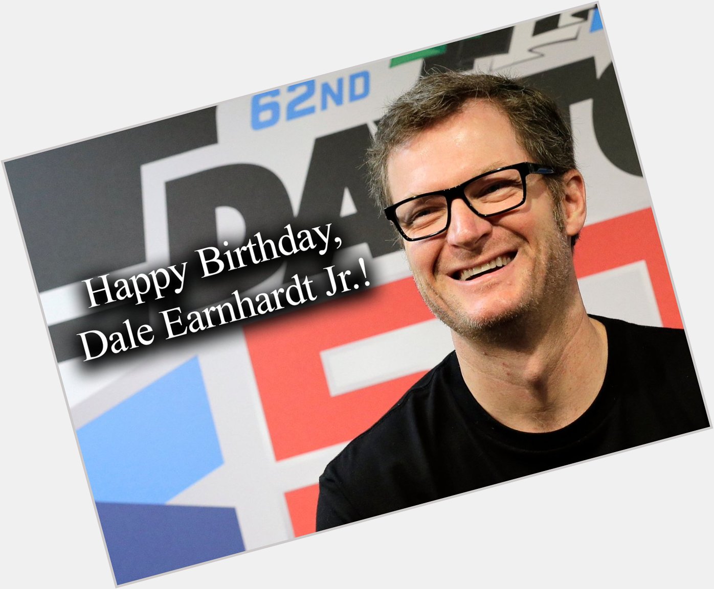 Happy birthday to Dale Earnhardt Jr.! The auto racing icon turns 47 today.  