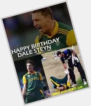 Happy birthday Dale Steyn 