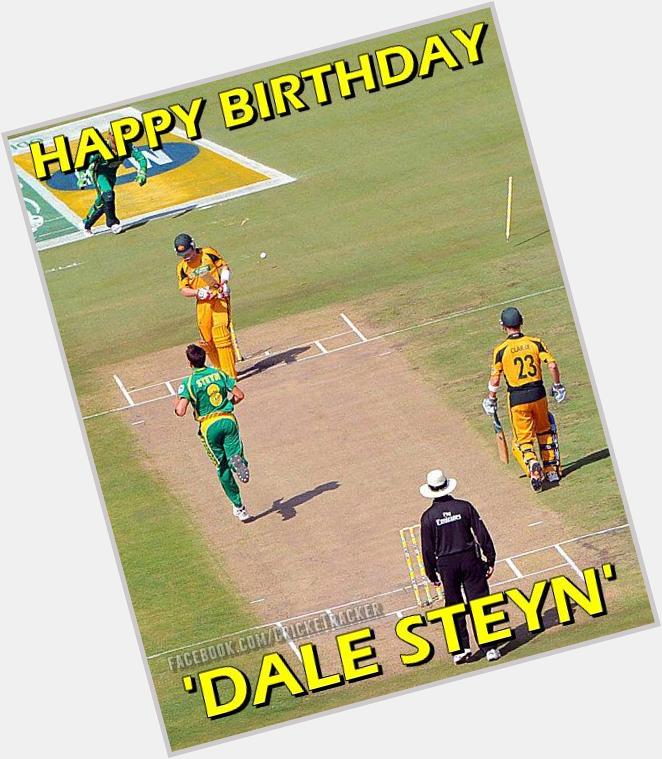 The Best Bowler In Cricket !! Dale Steyn Turns 32 Today !! Wishing him a HAPPY BIRTHDAY !!! 