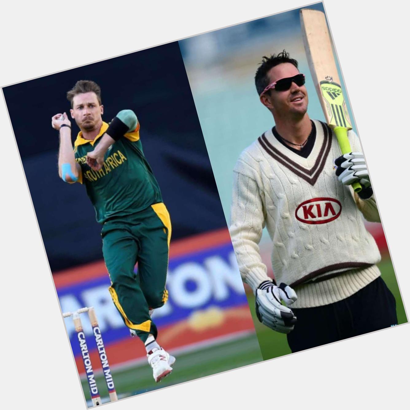 Happy birthday  Dale Steyn and KP ..Both are my fav cricketers..  