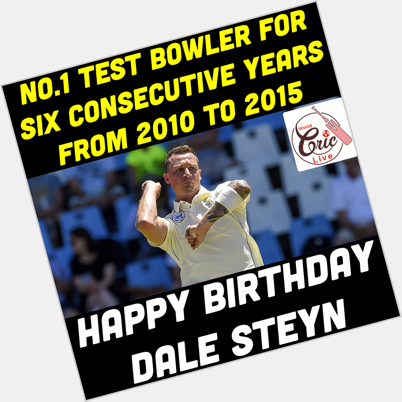 Happy Birthday Dale Steyn  