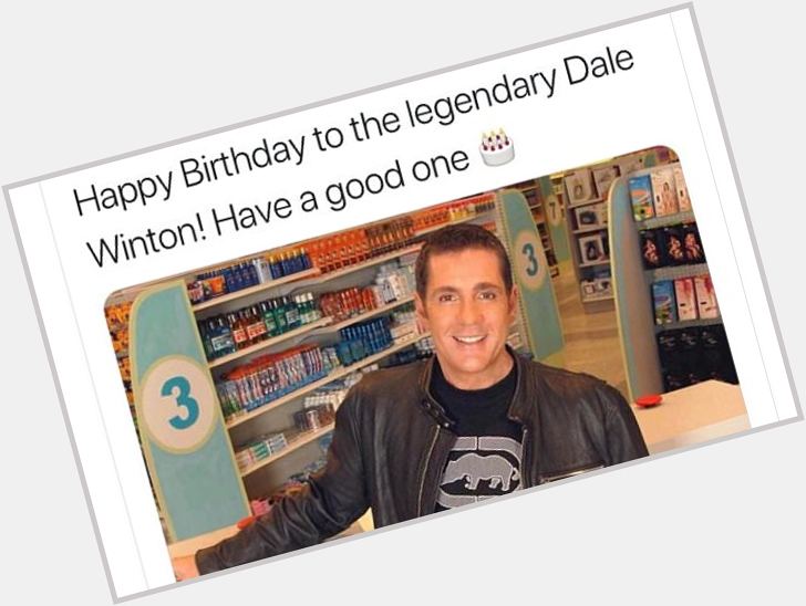 Challenge TV wishes Dale Winton happy birthday  