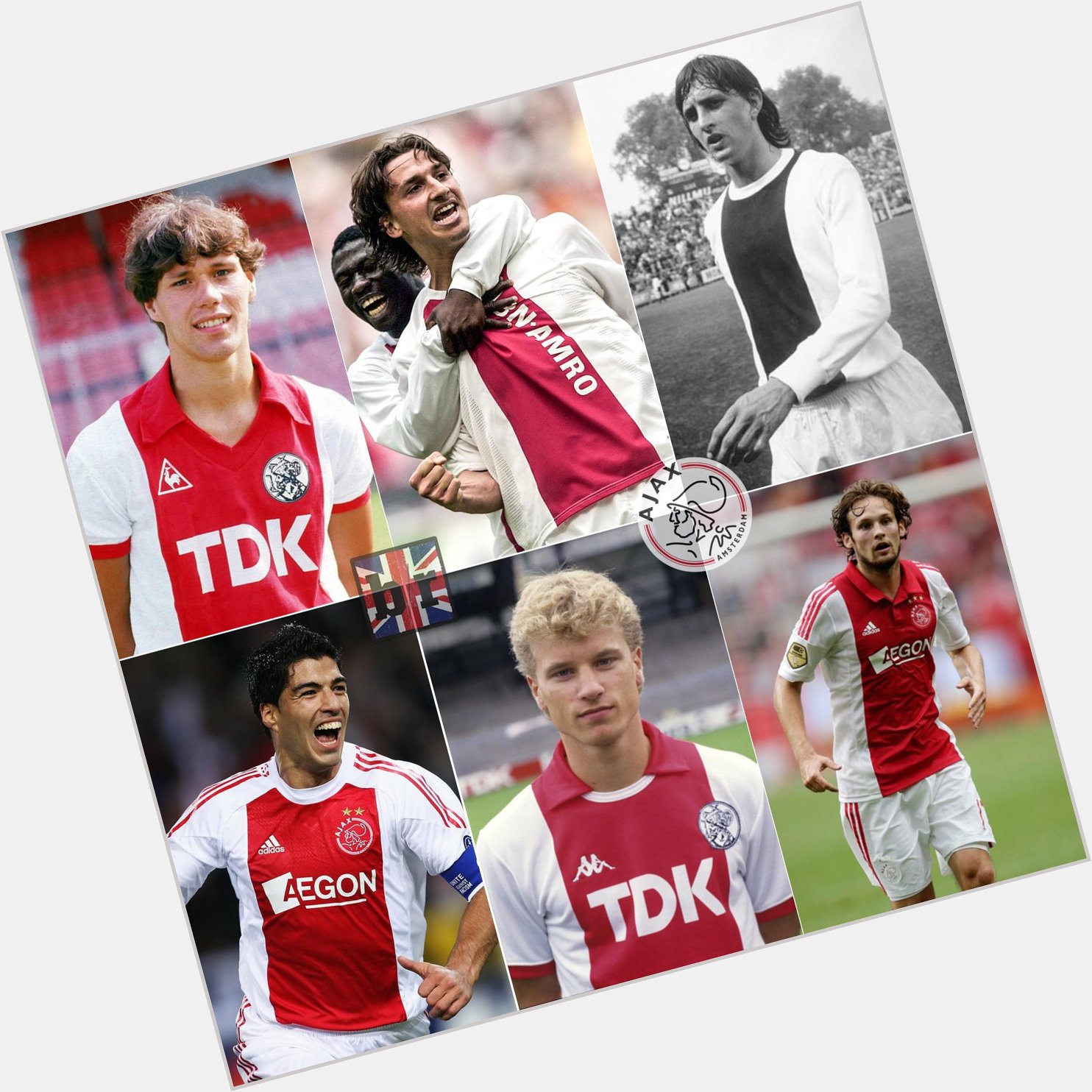   Happy Birthday to one of the world\s great football clubs. 
 Why is Daley Blind anywhere near this picture ?